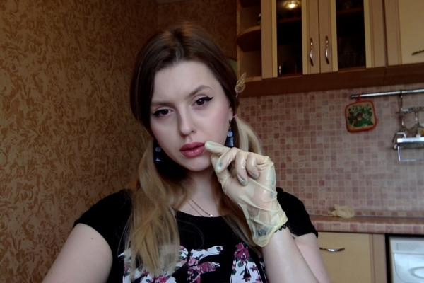 Make Nasty Oily Latex Gloves Self Fisting Hd Video For U ...
