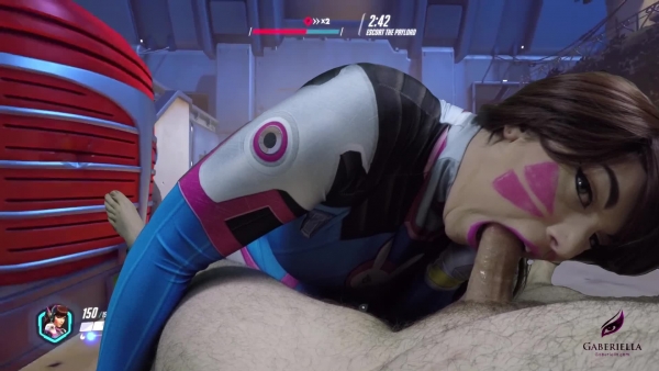 Gaberiellasms Amateur Porn Overwatch DVA Will Suck Your Cock Dry